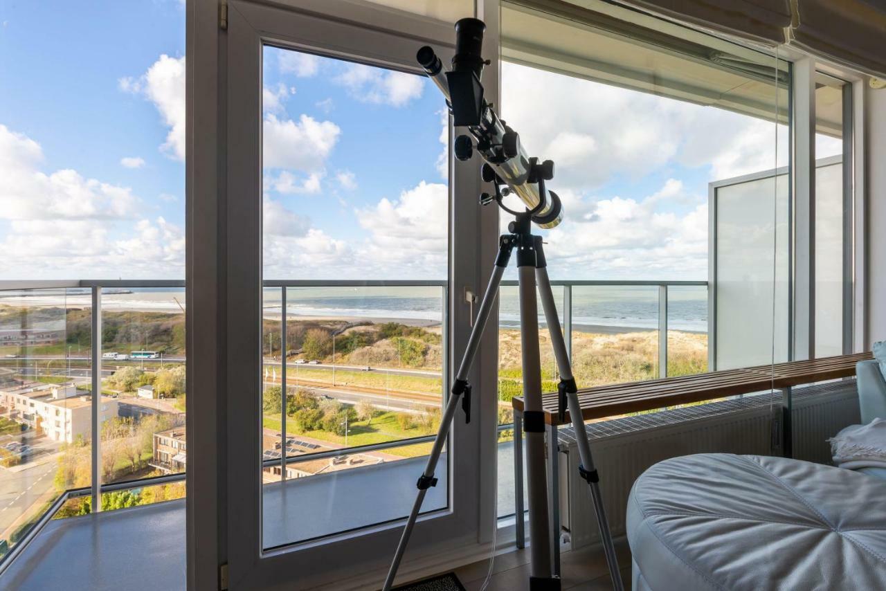 Panoramic & Modern Apartment With Sea View Bredene Buitenkant foto